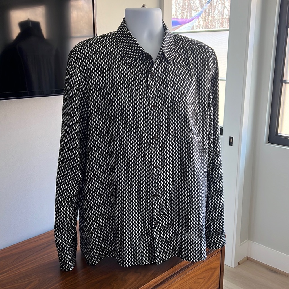 Ted Baker Mens button down shirt long sleeve